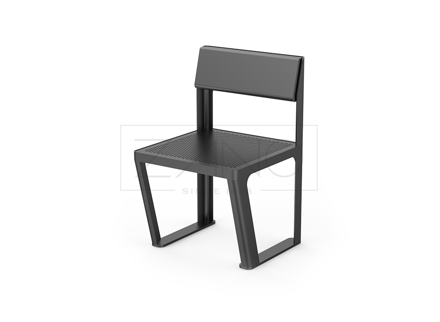 Sessel Scandik 02.646.P | Kohlenstoffstahl
