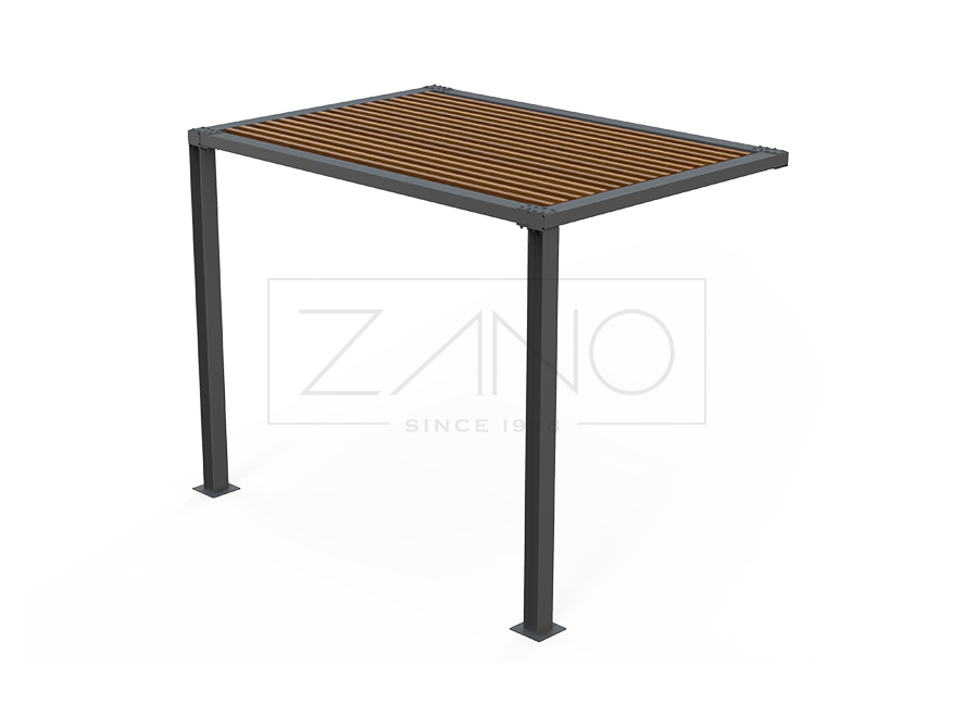 Pergola-Modul 3 x 2 m 22.101.2 | ZANO Stadtmöbel