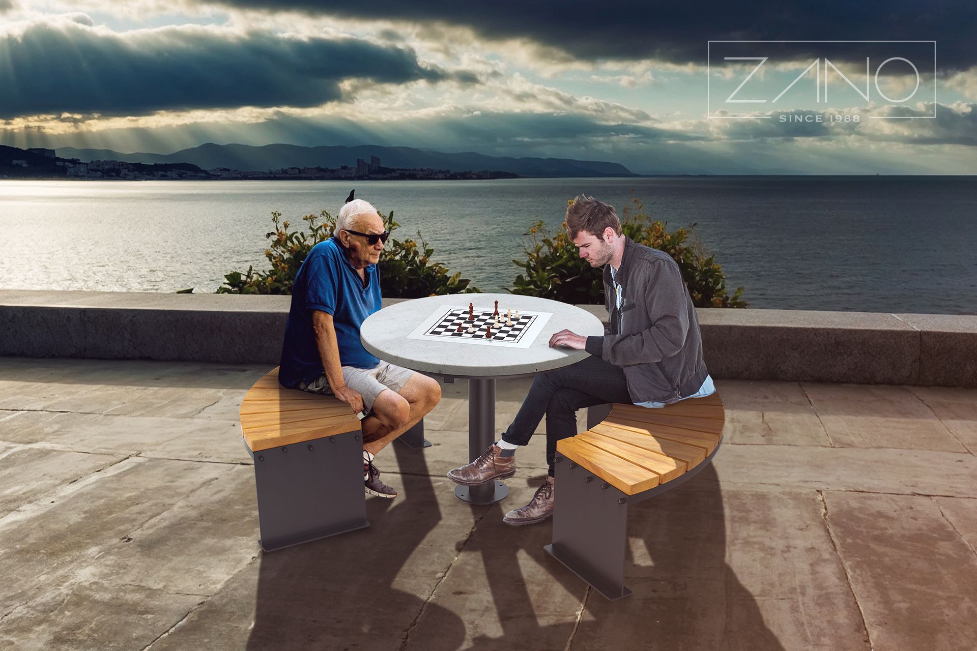 Amicus Schachtisch von ZANO urban furniture