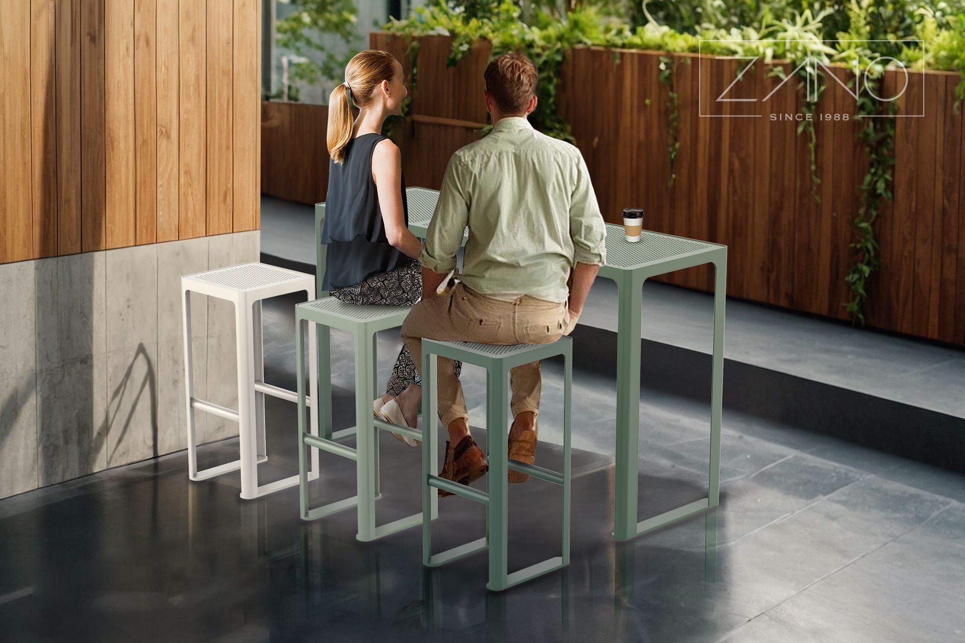 Gastronomiebereich - Food Court - Tische und Stühle