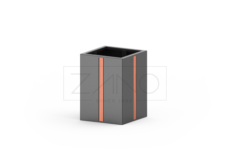 Pflanzkübel Agawa 06.020.1.S aus Karbonstahl Pflanzkübel Agawa 06.020.1.S aus Karbonstahl