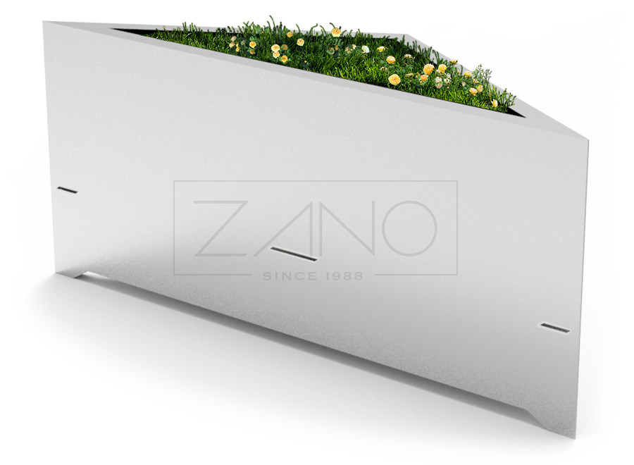 Modularer Edelstahl Pflanzkübel Modularer Edelstahl Pflanzkübel