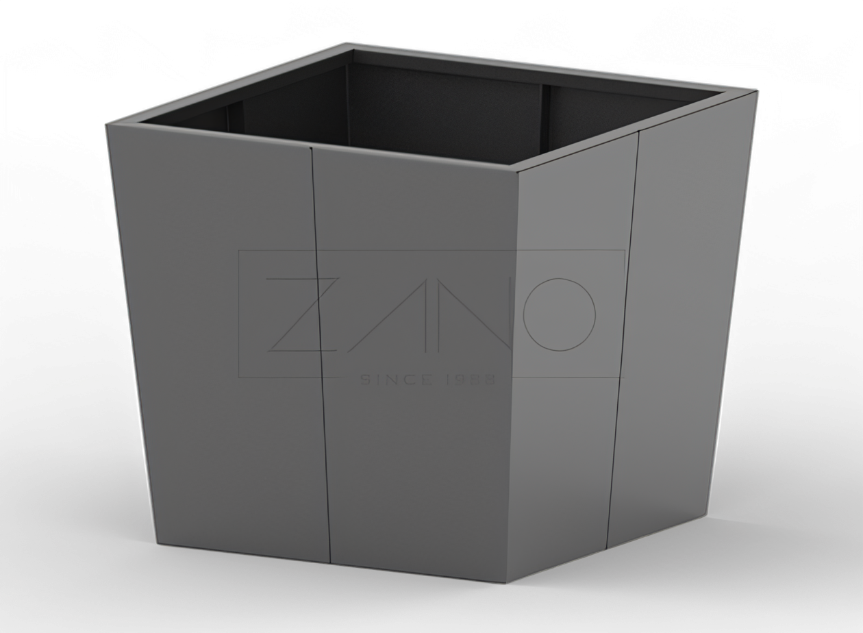 Pflanzkübel Tulip aus Karbonstahl in Größe XL Pflanzkübel Tulip aus Karbonstahl in Größe XL