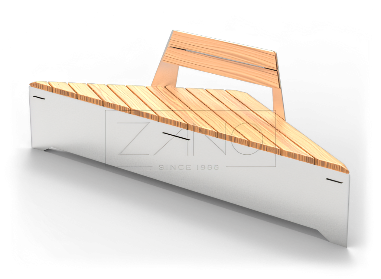 Modulare Bank mit R&uuml;ckenlehne - modernes Design