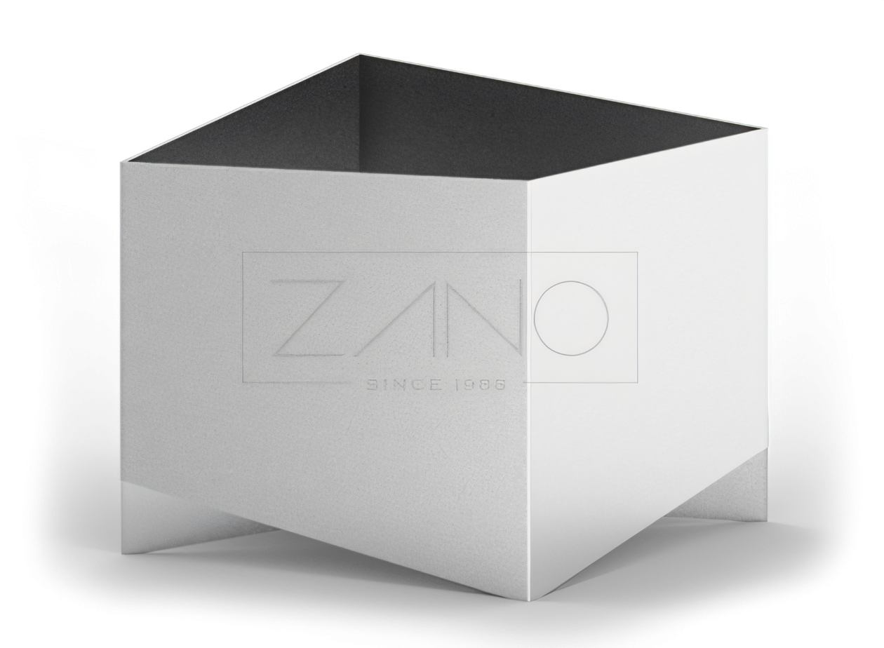 Urbaner Pflanzk&uuml;bel aus Edelstahl