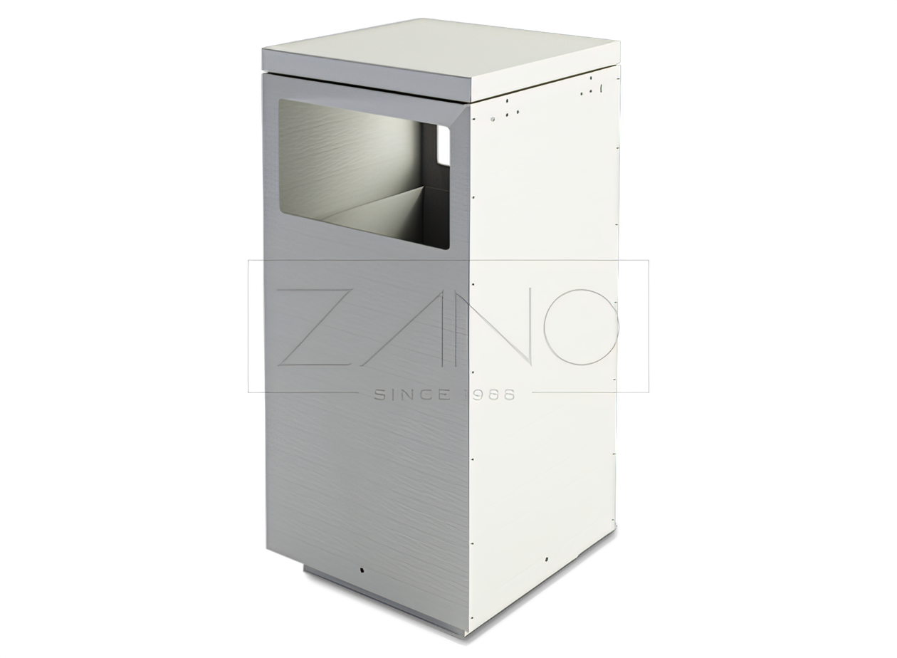 Abfallbeh&auml;lter Mimesis 03.062 | Edelstahl