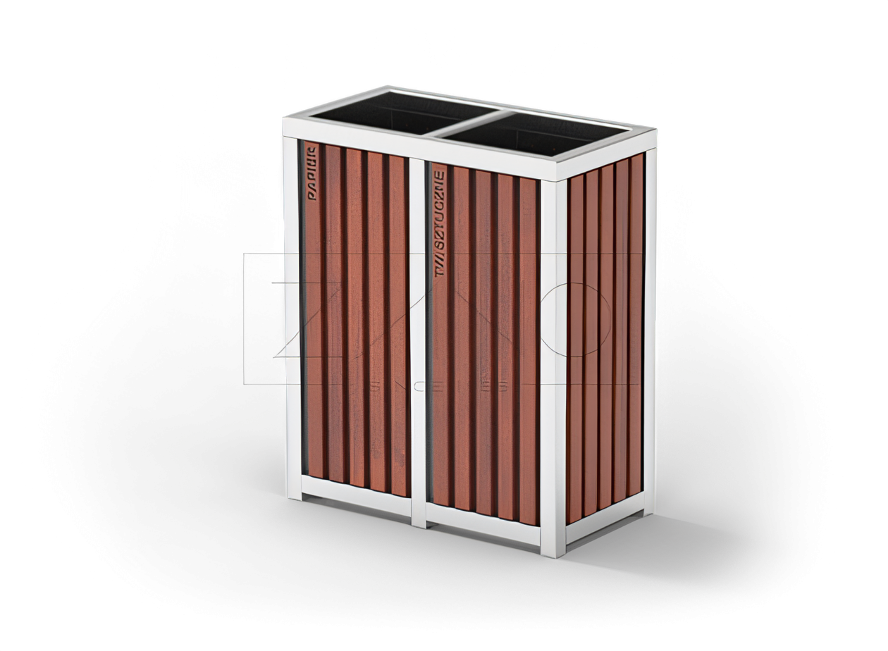 M&uuml;lltrennungssystem Altus mit zwei Innenbeh&auml;ltern