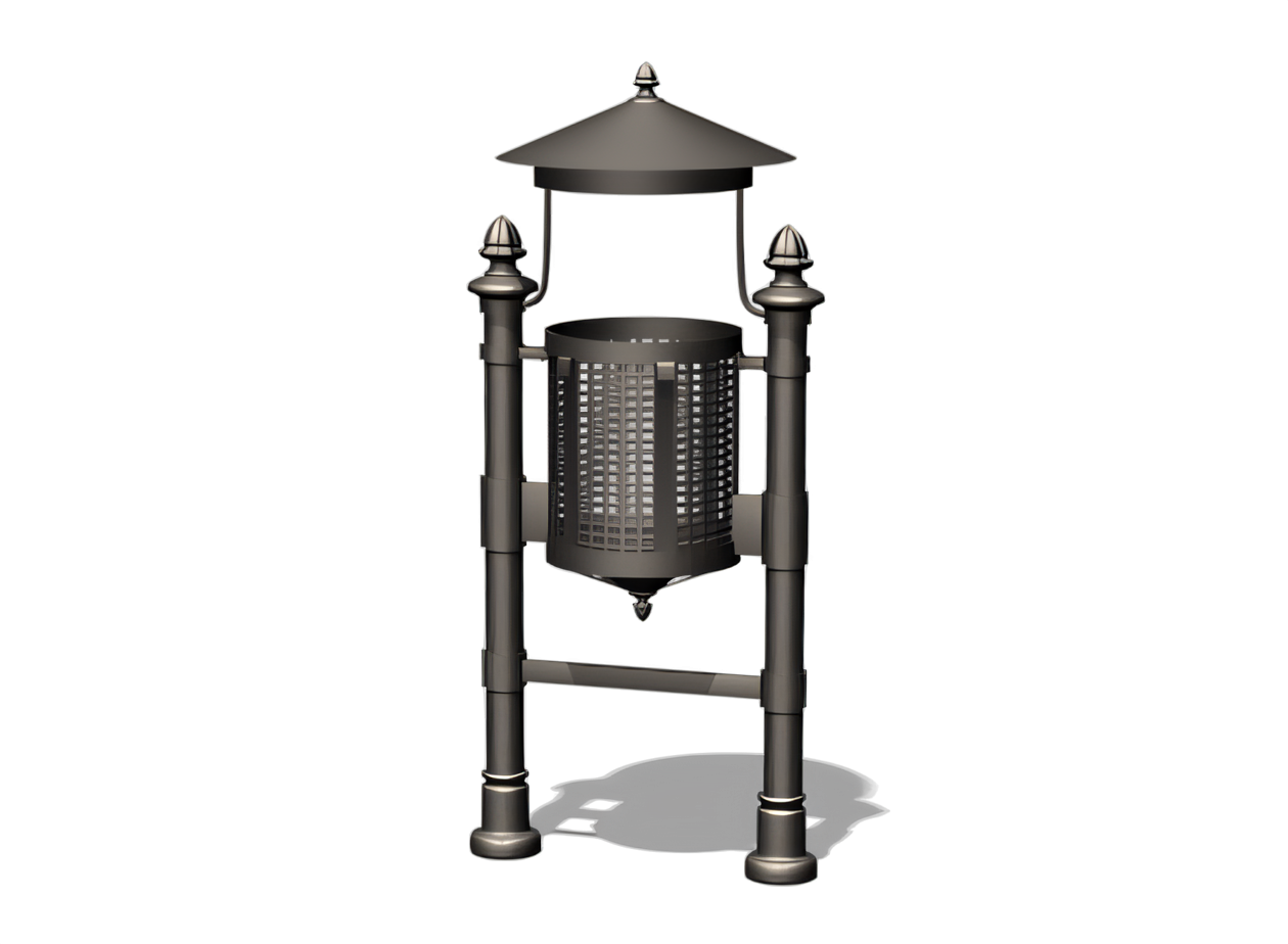 st&auml;dtische Abfallbeh&auml;lter, Parkabfallbeh&auml;lter