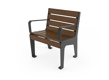 Stuhl für Senioren aus Karbonstahl