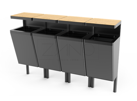 Mülltrennungssystem Scandik 15.446