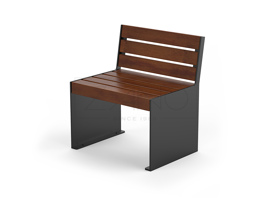 Simple - urbaner Sessel vom Stadtmöbelhersteller ZANO